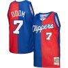 Eccezionale Fascinante Lamar Odom LA Clippers Hardwood Classics 2000/01 Split Swingman Jersey Royal/Red
