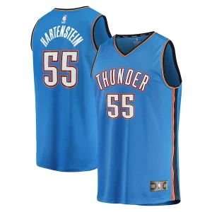 Stupendo Isaiah Hartenstein Oklahoma City Thunder Youth Fast Break Replica Player Jersey Icon Edition Blue