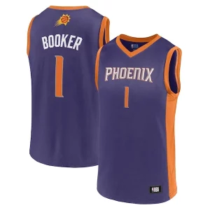 Eccezionale Men's Devin Booker Purple Phoenix Suns Player Jersey