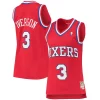 Eccezionale Meraviglioso Fascinante Allen Iverson Philadelphia 76ers Women's 2002/03 Hardwood Classics Swingman Jersey Red