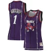 Eccezionale Meraviglioso Tracy McGrady Toronto Raptors Women's 1998/99 Hardwood Classics Swingman Jersey Purple