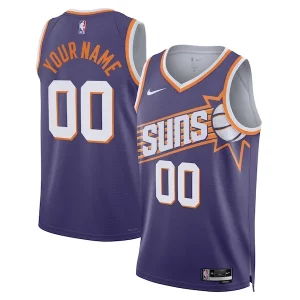 Eccezionale Meraviglioso Versatile Phoenix Suns Nike Unisex Swingman Custom Jersey Purple Icon Edition