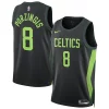 Carino Eccezionale Kristaps Porzingis Boston Celtics Nike Unisex 2024/25 Swingman Player Jersey City Edition Black
