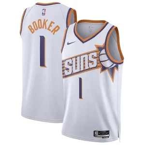 Eccezionale Resistente Devin Booker Phoenix Suns Nike Unisex Swingman Jersey Association Edition White