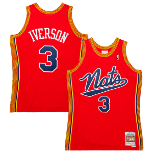 Sofisticato Moderno Incantevole Allen Iverson Philadelphia 76ers 2004/05 Hardwood Classics Swingman Jersey Red