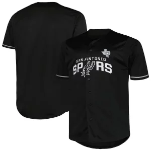 Eccezionale San Antonio Spurs Profile Big & Tall Pop Jersey Black