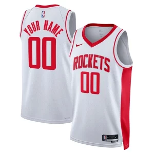 Eccezionale Versatile Houston Rockets Nike Unisex Swingman Custom Jersey White Association Edition