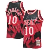 Eccezionale Versatile Tim Hardaway Miami Heat Hardwood Classics 1996/97 Hyper Hoops Swingman Jersey Scarlet