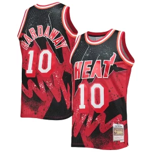 Eccezionale Versatile Tim Hardaway Miami Heat Hardwood Classics 1996/97 Hyper Hoops Swingman Jersey Scarlet