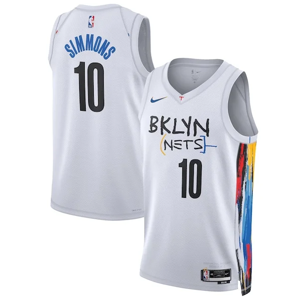 Elegante Ben Simmons Brooklyn Nets Nike Unisex 2022/23 Swingman Jersey City Edition White