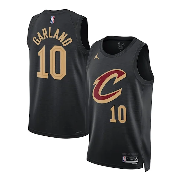 Elegante Comodo Magnifico Darius Garland Cleveland Cavaliers Jordan Brand Unisex Swingman Jersey Statement Edition Black
