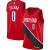 Elegante Cool Versatile Damian Lillard Portland Trail Blazers Jordan Brand 2020/21 Swingman Jersey Statement Edition Red