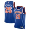 Elegante Magnifico Mikal Bridges New York Knicks Nike Unisex 2024 Offseason Addition Nike Swingman Jersey Blue
