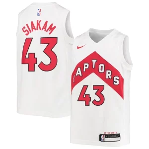 Elegante Pascal Siakam Toronto Raptors Nike Youth Swingman Jersey Association Edition White/Red