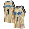Elegante Penny Hardaway Orlando Magic 75th Anniversary 1993/94 Hardwood Classics Swingman Jersey Gold