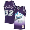 Elegante Pratico Karl Malone Utah Jazz 1996/97 Hardwood Classics NBA 75th Anniversary Diamond Swingman Jersey Purple