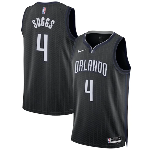 Elegante Prestigioso Carino Jalen Suggs Orlando Magic Nike Unisex 2022/23 Swingman Jersey City Edition Black