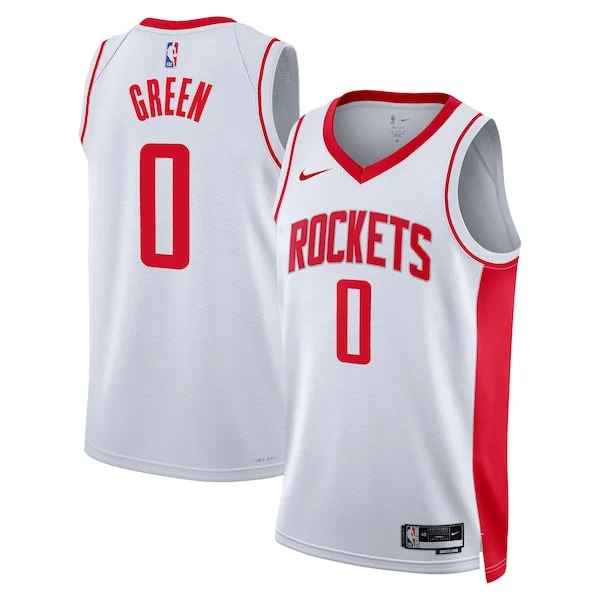 Elegante Raffinato Jalen Green Houston Rockets Nike Swingman Jersey Association Edition White