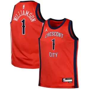 Resistente Prestigioso Stupendo Zion Williamson New Orleans Pelicans Jordan Brand Swingman Jersey Statement Red