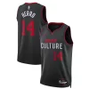 Elegante Sofisticato Versatile Tyler Herro Miami Heat Nike Unisex 2023/24 Swingman Jersey Black City Edition