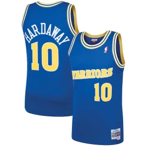 Elegante Tim Hardaway Golden State Warriors 1990/91 Hardwood Classics Swingman Jersey Royal