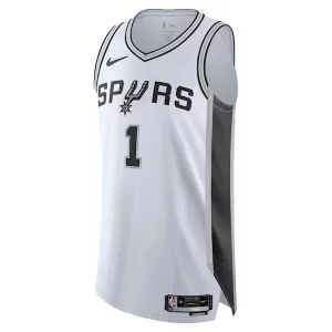 Elegante Victor Wembanyama San Antonio Spurs Nike Authentic Jersey Association Edition White