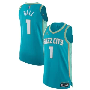 Fantastico Classico Prestigioso Jordan Brand LaMelo Ball Charlotte Hornets Authentic Jersey City Edition Teal