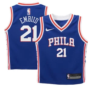 Fantastico Delizioso Joel Embiid Philadelphia 76ers Nike Preschool Swingman Player Jersey Icon Edition Royal