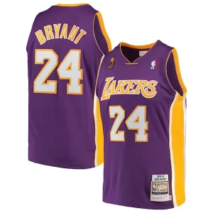 Fantastico Delizioso Kobe Bryant Los Angeles Lakers 2008/09 Hardwood Classics Authentic Jersey Purple