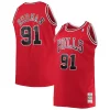 Fantastico Dennis Rodman Chicago Bulls 1997/98 Big & Tall Hardwood Classics Swingman Jersey Red