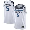 Fantastico Eccezionale Comodo Anthony Edwards Minnesota Timberwolves Nike Youth Swingman Jersey Association Edition White
