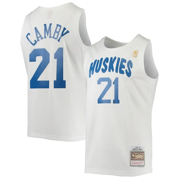 Fantastico Fascinante Marcus Camby Toronto Raptors 1996/97 Hardwood Classics Swingman Jersey White