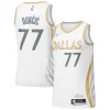 Fantastico Gorgeous Stupendo Dallas Mavericks Nike Swingman Player Jersey City Edition White