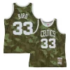 Fantastico Larry Bird Boston Celtics Hardwood Classics 1985/86 Ghost Green Swingman Jersey Camo