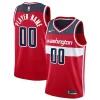 Fantastico Lussuoso Prestigioso Washington Wizards Nike 2020/21 Swingman Custom Jersey Icon Edition Red