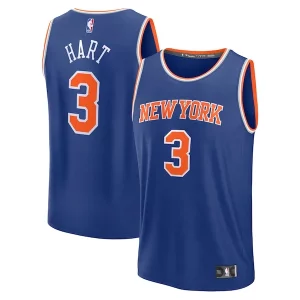 Fantastico Meraviglioso Josh Hart New York Knicks Fast Break Replica Player Jersey Icon Edition Royal