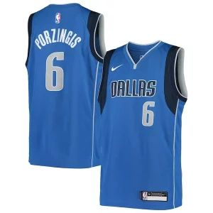 Fantastico Moderno Kristaps Porzingis Dallas Mavericks Nike Youth Swingman Jersey Icon Edition Blue