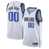 Fantastico Ottimo Versatile Dallas Mavericks Nike Unisex Swingman Custom Jersey White Association Edition