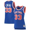 Fantastico Patrick Ewing New York Knicks Women's 1991/92 Hardwood Classics Swingman Jersey Blue
