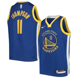 Fantastico Pratico Klay Thompson Golden State Warriors Nike Youth Team Swingman Jersey Icon Edition Blue