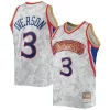 Fantastico Robusto Moderno Allen Iverson Philadelphia 76ers Hardwood Classics 1996/97 Lunar New Year Swingman Jersey White