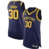 Fantastico Stephen Curry Golden State Warriors Jordan Brand Authentic Player Jersey Statement Edition Royal