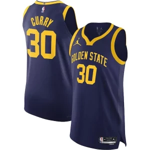 Fantastico Stephen Curry Golden State Warriors Jordan Brand Authentic Player Jersey Statement Edition Royal