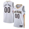 Fascinante Accattivante New Orleans Pelicans Nike Unisex Swingman Custom Jersey White Association Edition