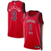 Attraente Lussuoso CJ McCollum New Orleans Pelicans Jordan Brand Unisex Swingman Jersey Statement Edition Red