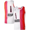 Fascinante Chris Bosh Miami Heat Women's Hardwood Classics 2011/12 Swingman Jersey White