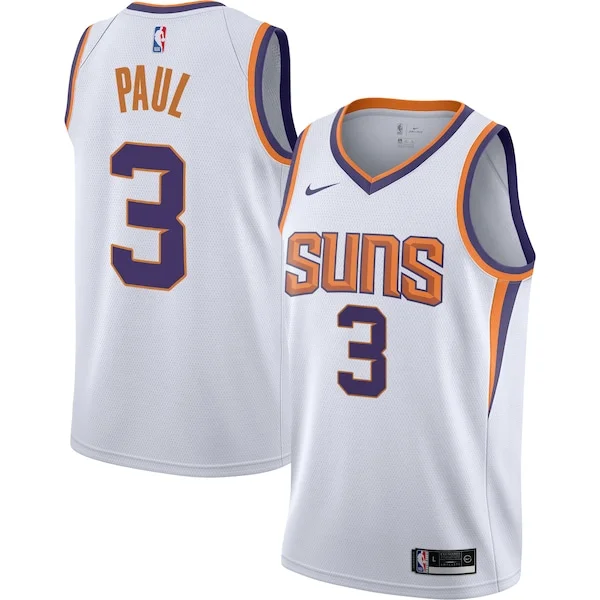 Fascinante Duraturo Chris Paul Phoenix Suns Nike Youth Swingman Jersey Association Edition White/Purple