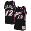 Fascinante John Stockton Utah Jazz 1998/99 Hardwood Classics Swingman Jersey Black