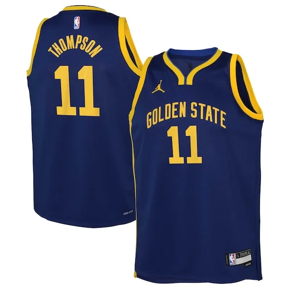 Fascinante Robusto Klay Thompson Golden State Warriors Jordan Brand Youth Swingman Jersey Statement Edition Blue