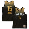 Fascinante Stupendo Nikola Jokic Team World 2016 Hardwood Classics Rising Stars Swingman Jersey Black